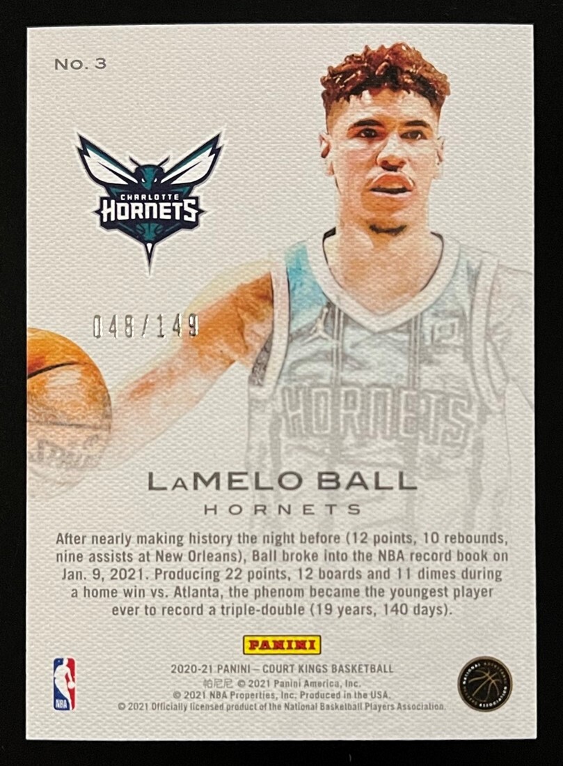 その他 Court Kings Memorabilia Lamelo Ball RC Lamelo Ball #97 2020 Panini Court Kings PSA 10 ROOKIE | eBay