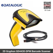 Datalogic Gryphon GD4430-DPM Laser 2D Imager Scanner w USB/RS232 Cable