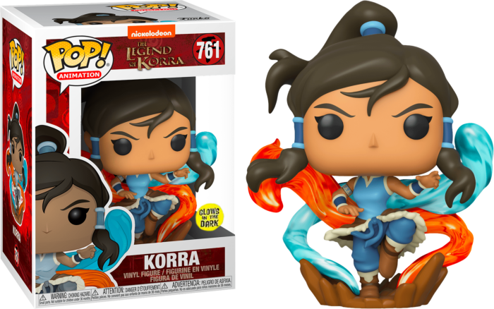 Funko POP! Korra Legend Of Korra - Édition Exclusive Brillante Et Métallique - Figurine 9,5cm