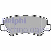 Delphi BremsbeläGe Bremsbelegsatz Hinten Passend FüR KIA Picanto