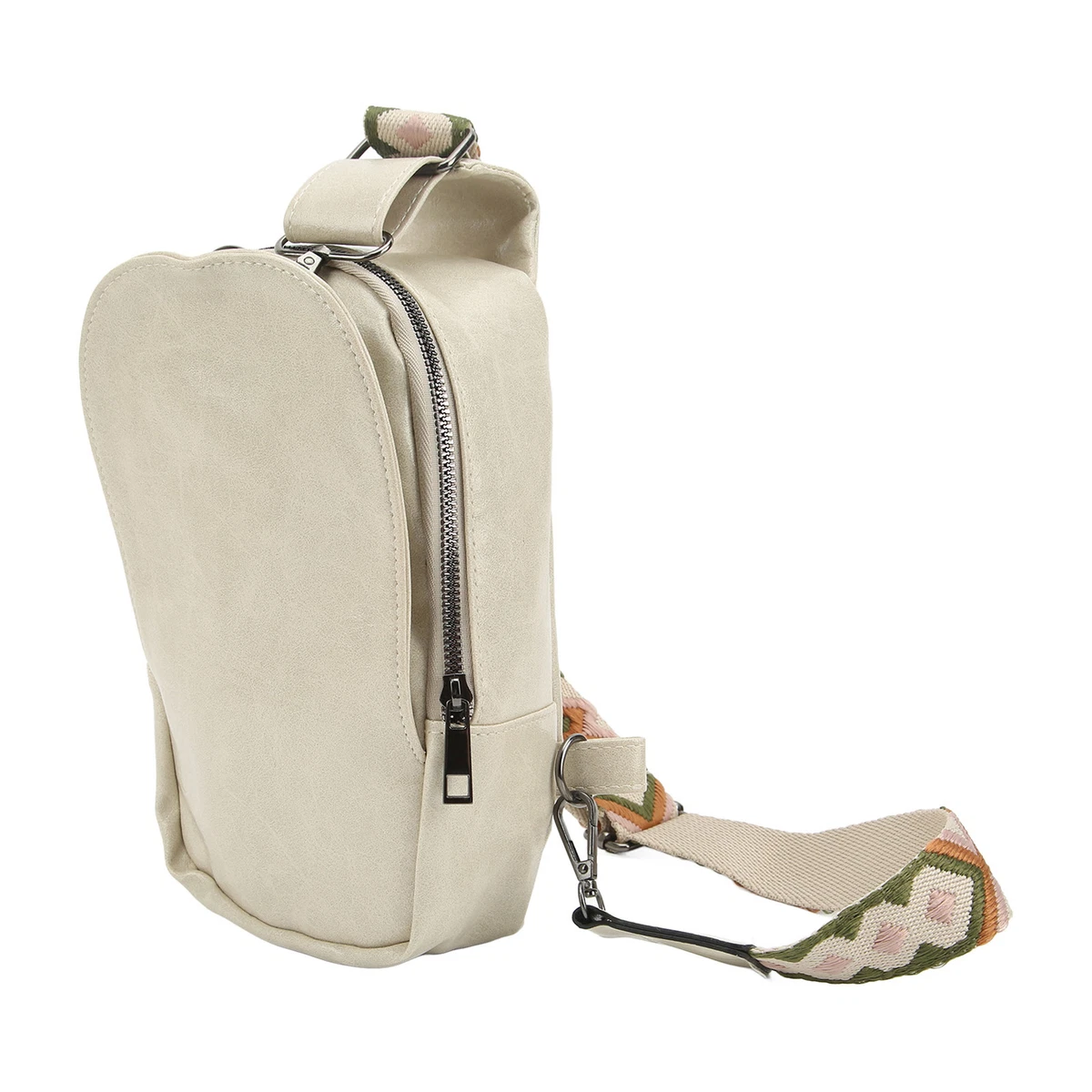 Single strap leather shop shoulder bag