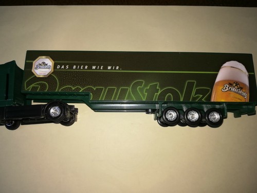 MODELLAUTO 1:87, MAN , KOFFERSATTELZUG , WERBUNG " BRAUSTOLZ " - Bild 2 von 4