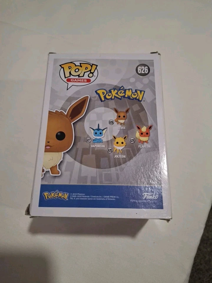 Funko Pop! Juegos: Figura Vinilo Pokemon Eevee #626 Foto 3 de 4