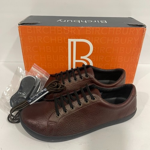 Birchbury Bramfords Herrenschuhe Größe 13 braun Leder rutschfest im Karton "