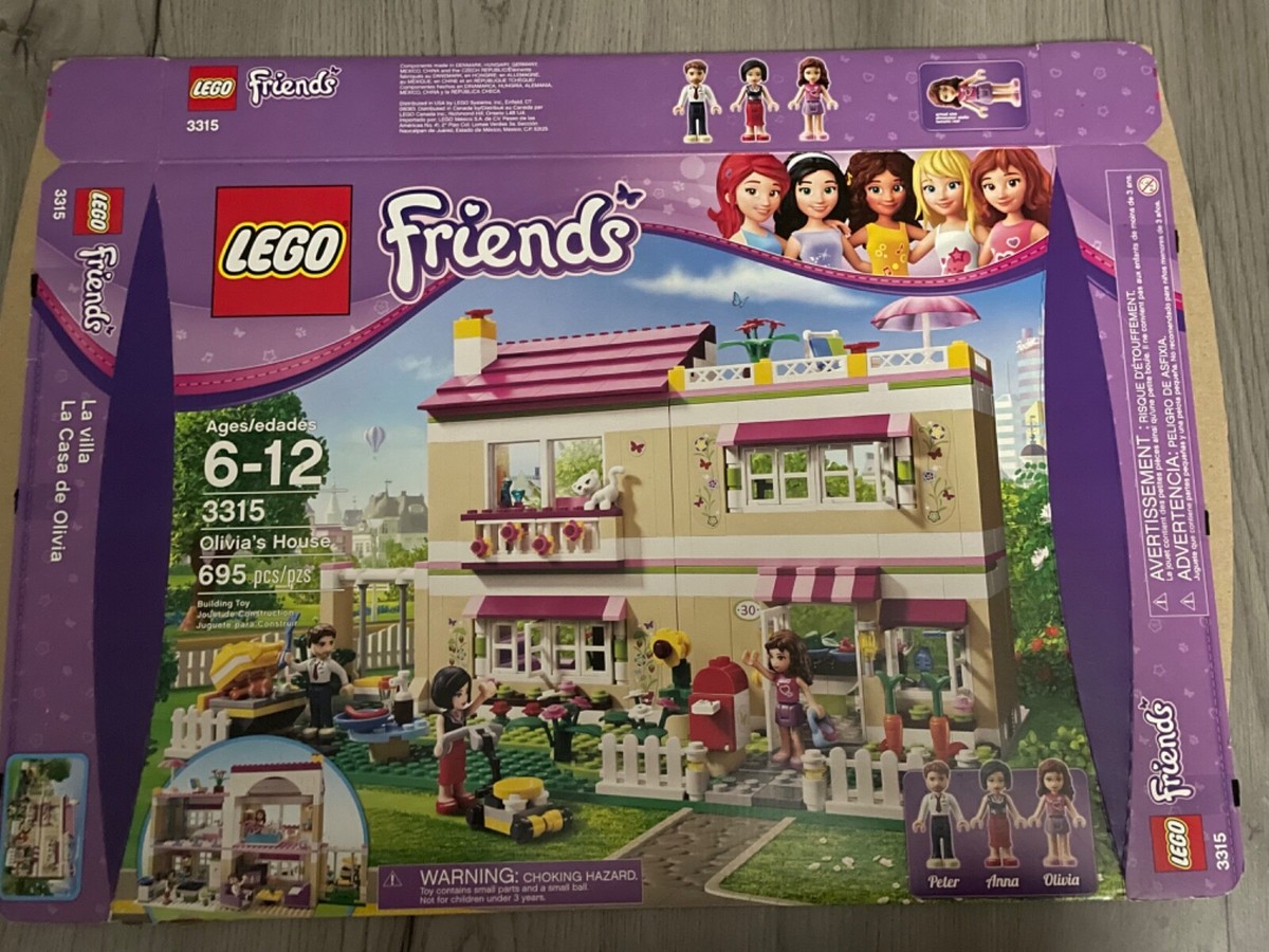 Lego 3315 Lego Friends Casa Di Olivia LEGO Friends Olivia's House
