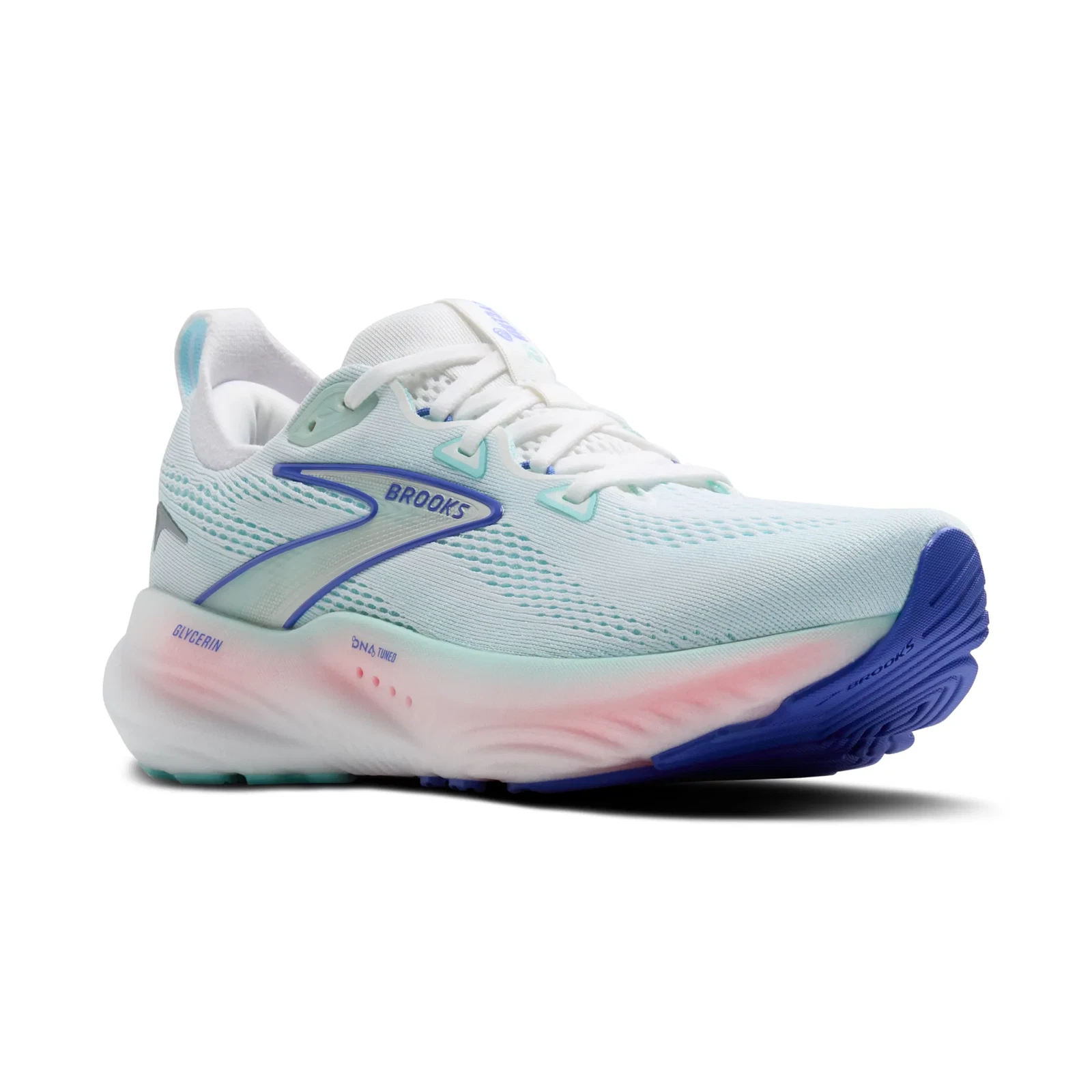 Brooks Glycerin 22 woman col.110(White Limpet shell Amparo blue)