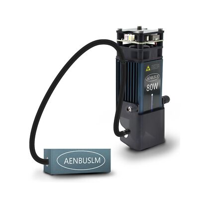 Laser Module with Air Assit, 80W Laser Module for Laser Cutter & Laser Engrav...