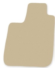 Velour Beige Fußmatten, FAHRER Teppich für Dacia Logan limousine 2004-2014 14xRa