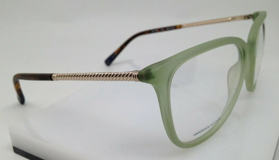 Armação de óculos feminina de plástico GANT GA 4036 verde claro fosco 094 55-17-140 - Imagem 3 de 4