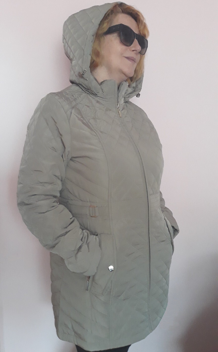 Giacca Womens Hooded Quilted Jacket NWT eBay