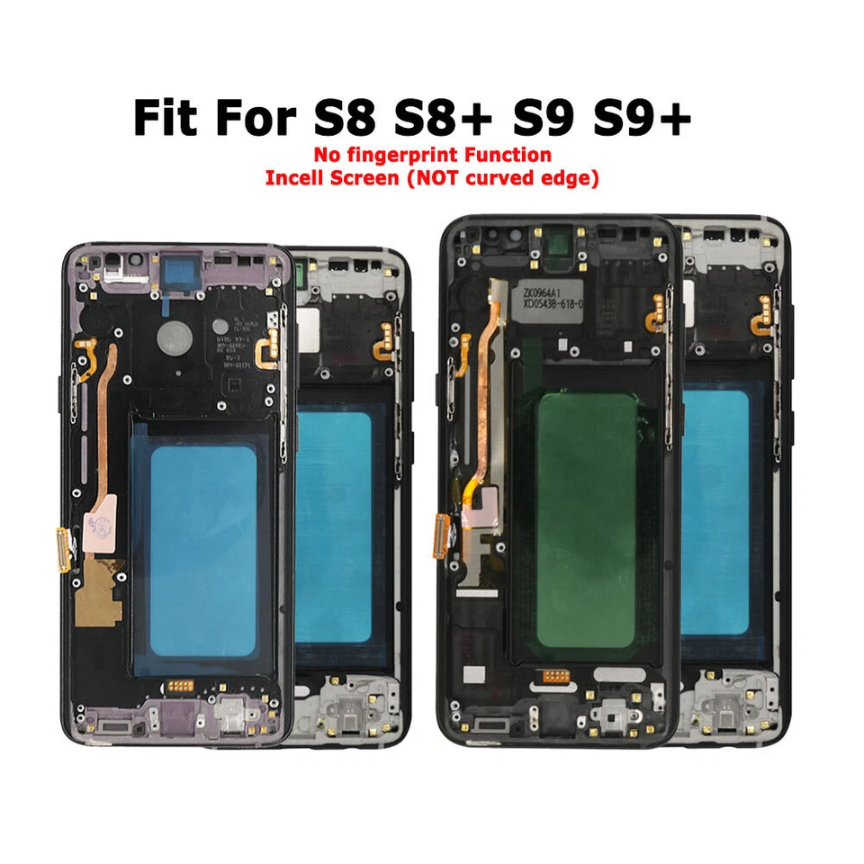 ЖК-дисплей Incell сенсорный дигитайзер рамка для Samsung Galaxy S8 S9+ S9 S8 Plus - Изображение 3 из 4