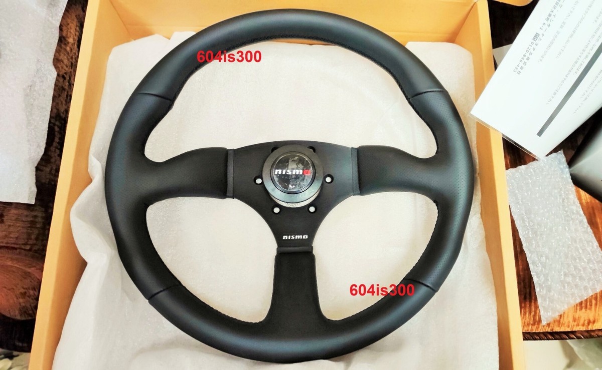 Genuine Nismo Leather Steering Wheel Nissan R32 R33 R34 GTR Silvia