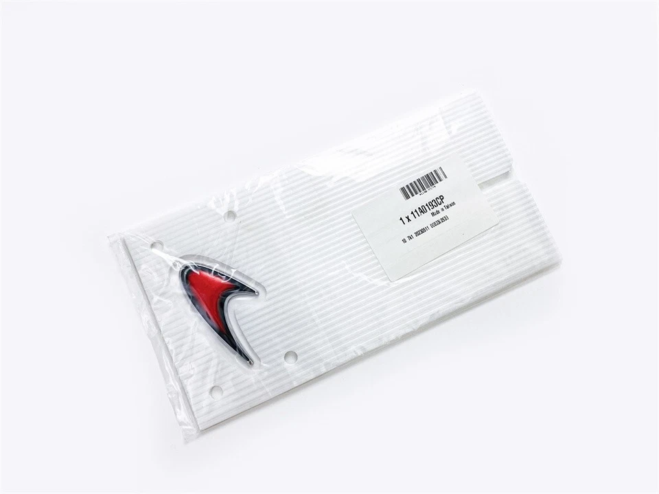 Insignia emblema rojo capó delantero Mclaren MP4-12C OEM 11A0193CP Foto 2 de 2