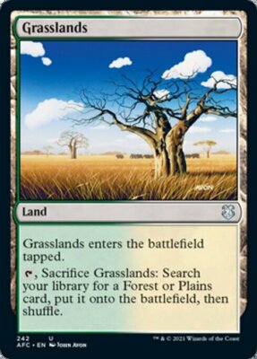 Grasslands ~ Commander: Adventures in the Forgotten Realms [ NearMint]