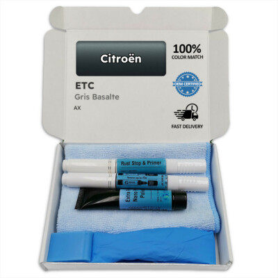 Lackstift für Citroën Grau GRIS BASALTE ETC AX Stift Stick Kratzer Lackschaden