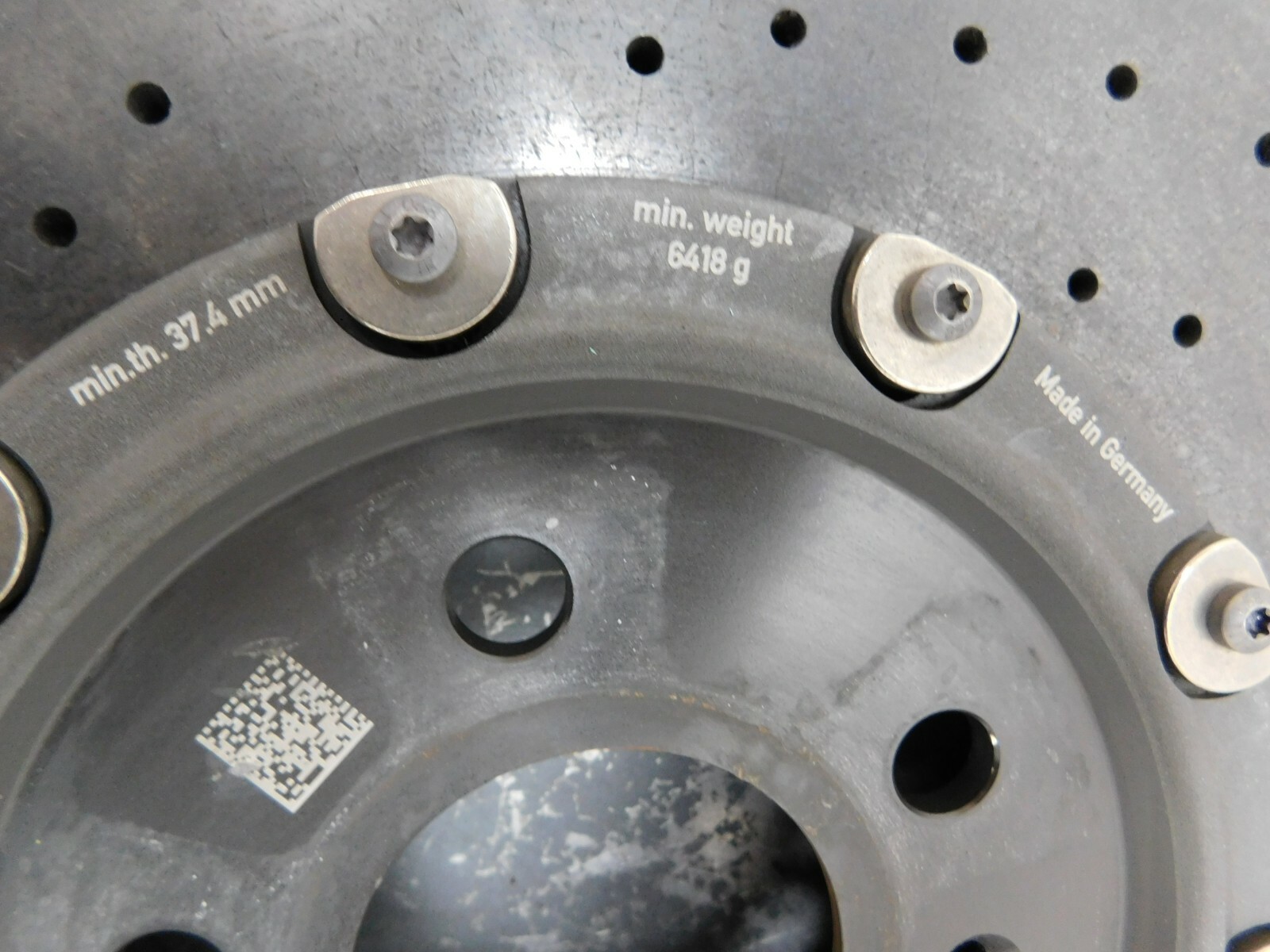 2015 16 17 18 Lamborghini Huracan LP610-4 LF Carbon Ceramic Brake Rotor #3525 M1