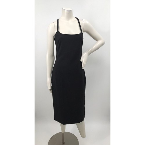 Likely Black Sleeveless Strappy Back Pencil Dress Size 8 - Picture 2 of 12