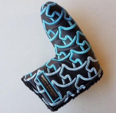 SCOTTY CAMERON BLUE DOG WAVE PUTTER COVER | eBay