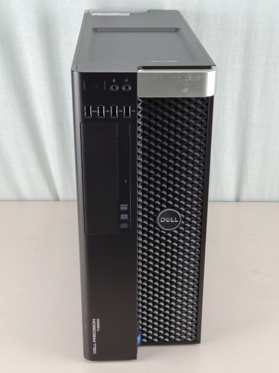 Dell Precision T3600 PC E5-2620 6 Core 64GB RAM 256GB SSD 1TB HDD 