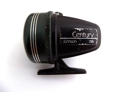 Moulinet de pêche vintage Johnson Century 115 Spincast USA lisse