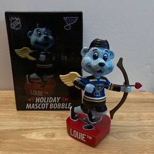NHL St. Louis Blues Louie Mascot Bobblehead - Valentine's Day *LIMITED TO 500*
