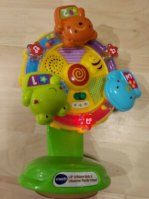 VTech Lil' Critters Spin & Discover Ferris Wheel Educational! Lights & Sounds