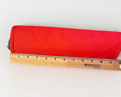IKEA Laptop Case Shoulder Bag Red Geometric Design 14 X 12 X 4 Portfolio Bag - Afbeelding 13 van 17