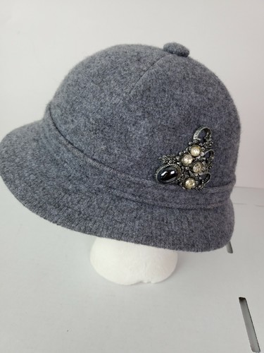 VTG Kangol Bucket Hat Wool Tweed Mix 