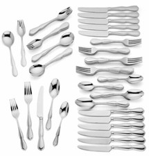 Lenox Tavish 84 Piece 18/10 Stainless Flatwar...