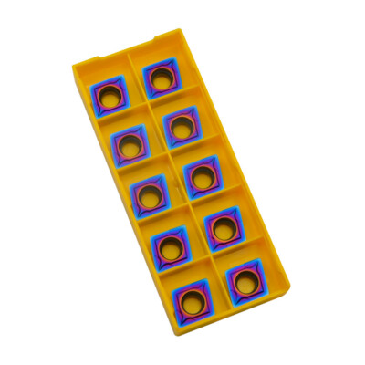 1 box Nano Blue CNC Blade CCMT432/CCMT120408 High Hard Steel Quenched Steel