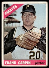 1966 Topps Frank Carpin #71 Pittsburgh Pirates Baseball Card