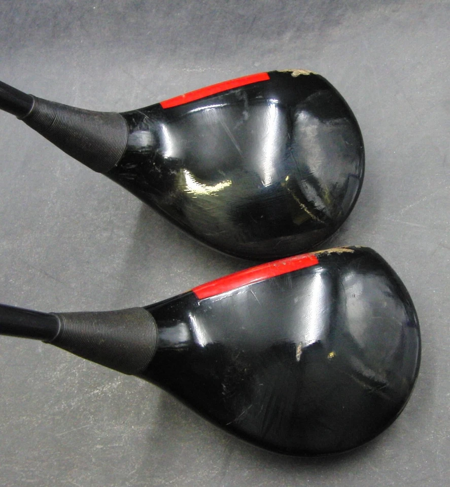 Set of 2 Ping Karsten 3+5 Woods Regular Graphite Shafts Izanahi Studio Grips - Image 3 of 4