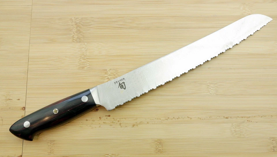 Cuchillo para pan KAI SHUN BOB KRAMER 10 1/4 pulgadas BDM0003 cobalto MV acero Japón BLEM Foto 4 de 4