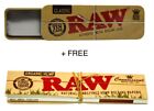 <!--F#f_0-->RAW King Size Metal Tin Case + FREE (Raw King Size Organic Hemp Paper with Tips)<!--F/-->