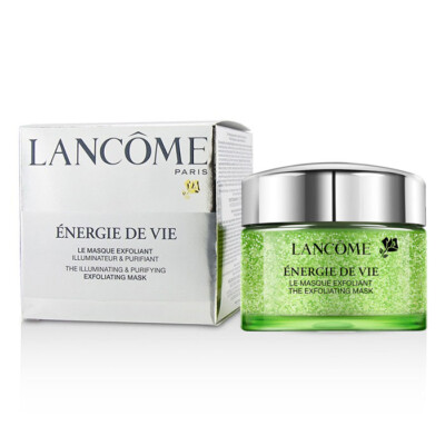 Lancome Energie De Vie Illuminating & Purifying Exfoliating Mask 2.6 oz Sealed