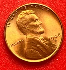 1948-S Lincoln Wheat Cent Penny GEM RED BU From an Original Bank Roll