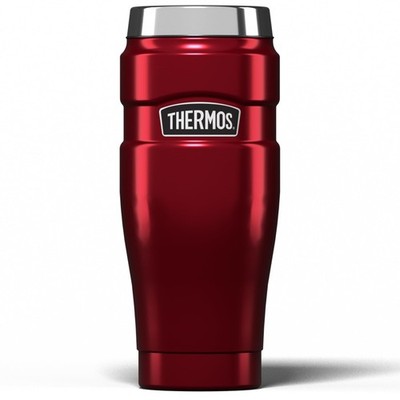 Thermoskanne Stainless King Reisebecher & Mehrzweckflasche - 470 ml, rot 