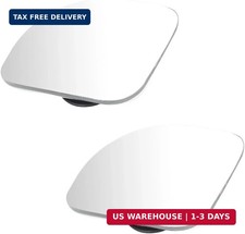 Fan Shape Blind Spot Car Mirror - 2" Frameless HD Glass Convex Mirror - 360 Degr