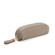 Full Grain Leather Coin Pouch - Travel Small Coin Purse with Zipper - Mini Ke...