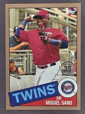 2020 Topps - 1985 Topps Baseball Series 2 Miguel Sanó #85TB-25 Gold /50