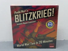 Paolo Mori's Blitzkrieg! Board Game w/ Nippon Express Expansion NEW Sealed