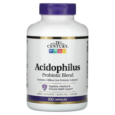 Acidophilus, Probiotic Blend, 300 Capsules