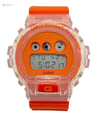 CASIO DW-6900GL G-Shock Men's Digital Watch Orange Translucent