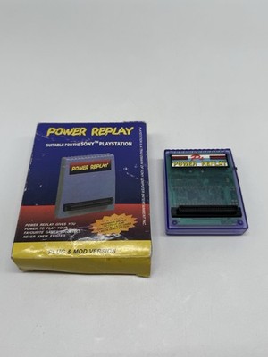 Power Replay Sony Playstation 1 PS1 Cheatmodul mit OVP