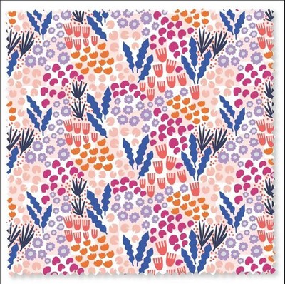 FELICITY FABRIC - Agnes's Garden - Summer Meadow - Multi - #167-BT 1/4yd
