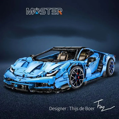 CaDA C61041 1:8 Hypercar Building Blocks Set 3842 PCS