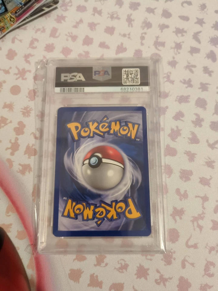 Pokemon Legendary Collection Reverse Holo Foil Rhyhorn 90/110 PSA 8 NM-MT - Image 4 of 4