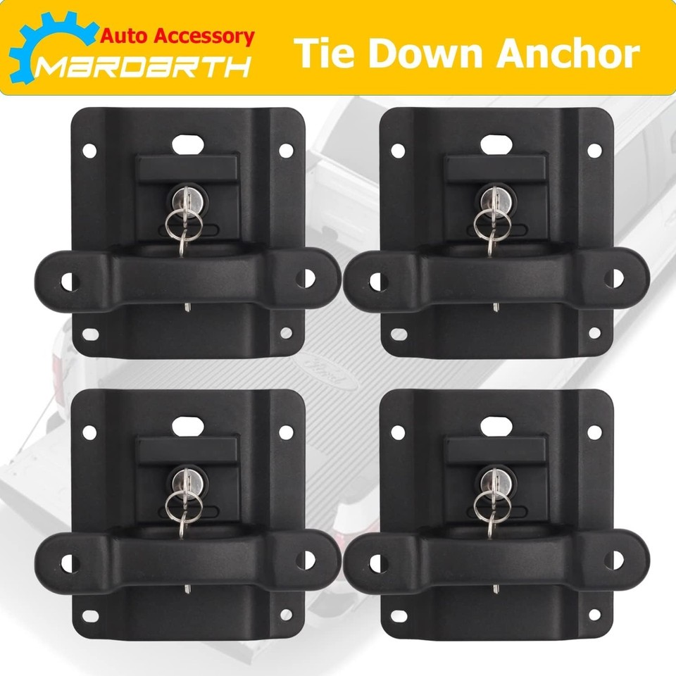 Ford F150 F250 F350 Tie Down Anchors Cleats Bed Box Link Brackets | eBay