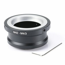 M42 Lens to Micro 4/3 M4/3 Adapter EP1 EP3 EPL1 EPL2 EPL3 G1 GF1 GH1 M42-M43