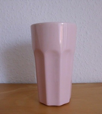 Ikea Pokal Kaffeetasse Kaffeebecher Tasse Becher Latte Macciato rosa 15 cm 3x da